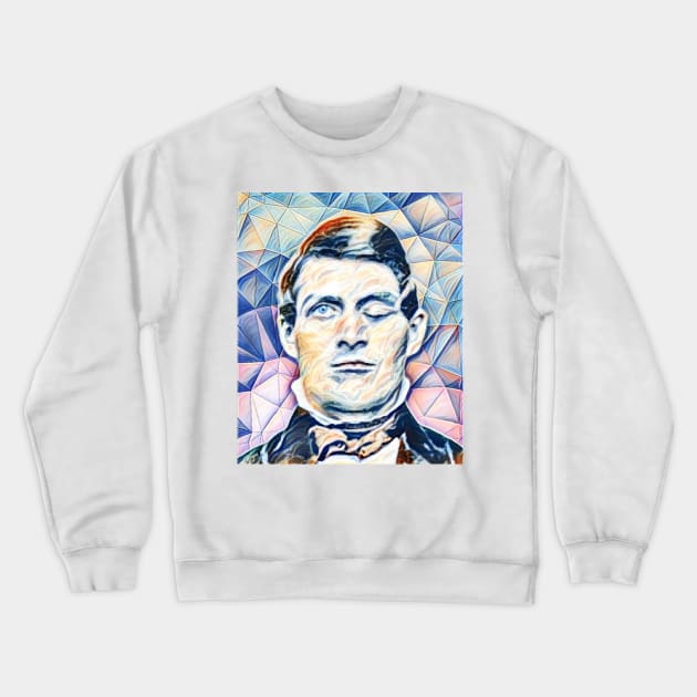 Phineas Gage Portrait | Phineas Gage Artwork 12 Crewneck Sweatshirt by JustLit